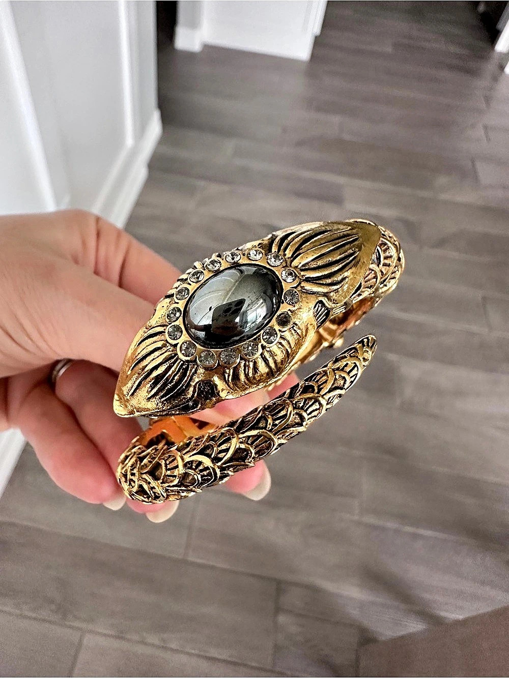 Roberto Cavalli serpent bracelet cuff